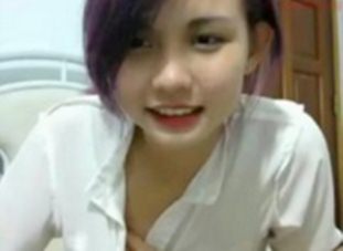 Cute na Girlfriend, NapakaKinis Sarap Buntisin Puta!