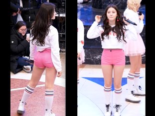 Nancy of Momoland Cameltoe Ang Sarap ng Pekpek Taena!