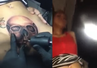 Pinay Nagpa Tattoo sa Pekpek Matapos Hiwalayan ng Boyfriend