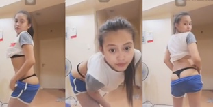 Pinat Cutie Pinakita Ang T-Back sa Kanyang Crush